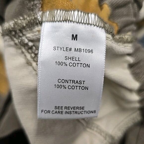 Oli & Hali Patchwork Paperbag Cargo Pants M Boho Utility Earthy Mineral Wash - Picture 6 of 16